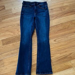 American Eagle high rise skinny kick jeans
